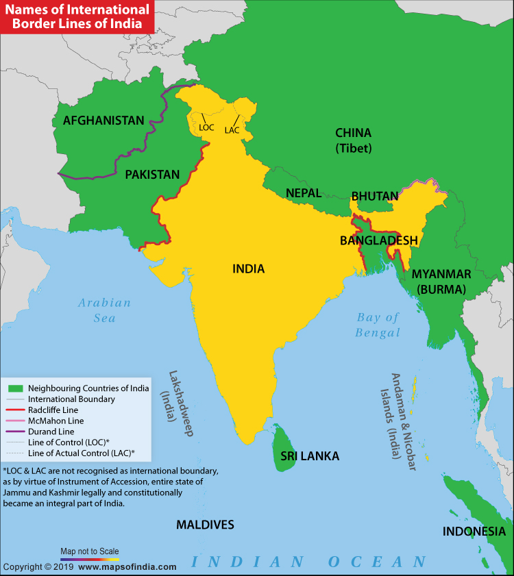 International border lines of India/ಭಾರತ ದೇಶದ ಅಂತರರಾಷ್ಟ್ರೀಯ ಗಡಿ ರೇಖೆಗಳು